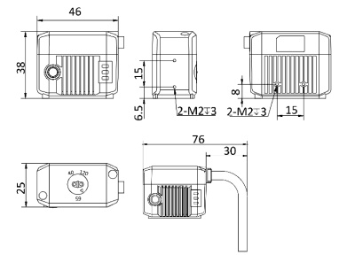 Камера машинного зрения ACE -ID2013M-W